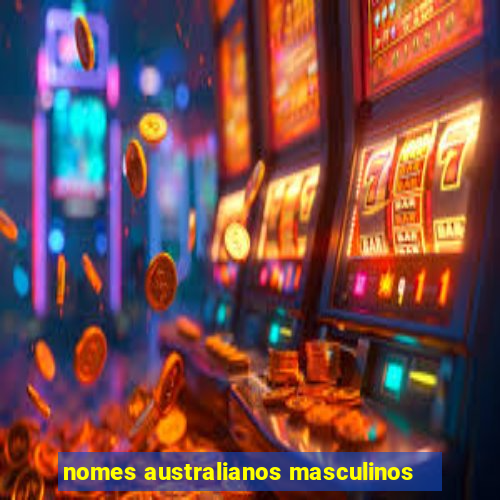 nomes australianos masculinos